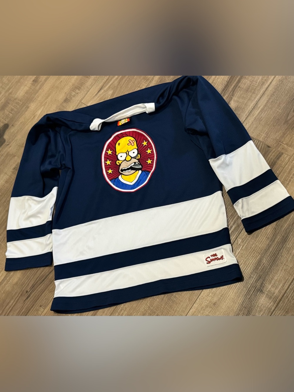 Y2K Vintage 2004 Homer Simpson Hockey Jersey | Size M | EUC